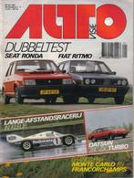 Autovisie 11 1983 : Datsun 280ZX Turbo - Fiat Ritmo 60, Gelezen, Autovisie, Ophalen of Verzenden, Algemeen