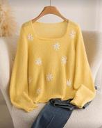 Trui Alley Geel (44-52), Verzenden, Nieuw, Geel, Trui of Vest