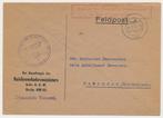 02 - Feldpost - Deutsche Dienstpost de Deventer 1943 - WOII, Brief, Verzenden