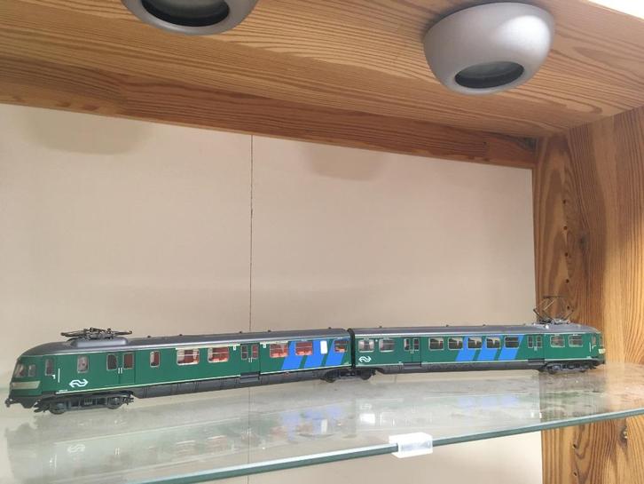 Lima 149734, NS-Mat 46, Hobby en Vrije tijd, Modeltreinen | H0, Zo goed als nieuw, Locomotief, Gelijkstroom, Lima, NS, Ophalen