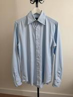 Finamore overhemd Tokyo button down maat 40, Ophalen of Verzenden, Zo goed als nieuw, Blauw, Halswijdte 39/40 (M)