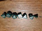 Groen Gouden Dobbelstenen Set polydice, Hobby en Vrije tijd, Gezelschapsspellen | Bordspellen, Een of twee spelers, Ophalen of Verzenden