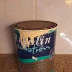 Katoenwitte verf op terp.basis 1/2 blik gratis, Doe-het-zelf en Verbouw, Verf, Beits en Lak, Gebruikt, Wit, Ophalen of Verzenden