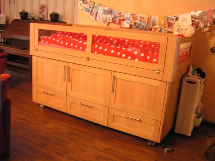 Unieke bedbox met enorm veel opbergruimte!, Diversen, Verpleegmiddelen, Gebruikt, Ophalen