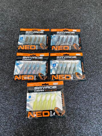 SALE Savage Gear Ned Rig aasjes (op=op) beschikbaar voor biedingen