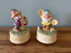 Bashful en Grumpy muziekdoosjes - Walt Disney, Ophalen of Verzenden, Zo goed als nieuw, Beeldje of Figuurtje