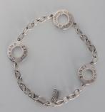 Zilveren design armband Zinzi 925 zilver 19cm lang, Sieraden, Tassen en Uiterlijk, Armbanden, Ophalen of Verzenden, Zilver, Zilver