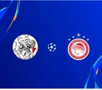 2 kaarten naast elkaar vak 420, Seizoenskaart, Twee personen, Januari, Europa of Champions League