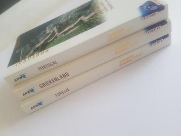 ANWB Reisgidsen 3 stuks  Portugal - Griekenland - Turkije  beschikbaar voor biedingen