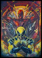 Deadpool Wolverine Glow in the dark Displate Marvel nieuw, Ophalen of Verzenden, Nieuw, Film, Overige typen