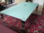 design salontafel glas nieuw, Ophalen, 100 tot 150 cm, Design, Nieuw