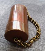 Circa 1750 - 1850 Tondeldoos Vuurmaker Pijp Roker Vuurslag, Ophalen of Verzenden, Koper