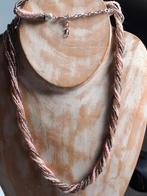 **SALE** ketting 0.50 eurocent, Ophalen of Verzenden, Zo goed als nieuw, Overige kleuren, Overige materialen