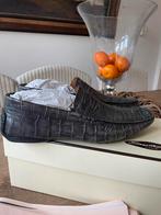 NIEUW Santoni Club mocassins Krokodil maat 42,5, Verzenden, Nieuw