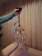 Antieke glazen lamp, Ophalen, Minder dan 50 cm