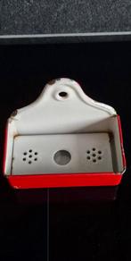 Vintage emaille zeepbakje, Antiek en Kunst, Antiek | Emaille, Ophalen of Verzenden