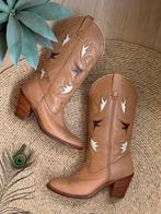 Dingo hoge cowboylaarzen met hak 38 western boots laarzen, Hoge laarzen, -, Beige, -