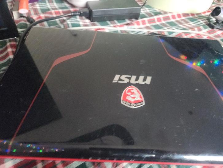MSI i7 Laptop - Goed Onderhouden, Computers en Software, Windows Laptops, Gebruikt, 15 inch, HDD, SSD, 2 tot 3 Ghz, 8 GB, Qwerty