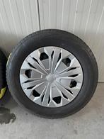 17” Org Audi Q3 Winterbanden+velgen 215/65 17 Bridgestone, Banden en Velgen, 17 inch, Personenwagen, Gebruikt