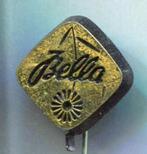 Bella Zundapp goud op zwart plastic rijwielen speld( C_518 ), Nieuw, Transport, Speldje of Pin, Verzenden