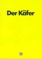 Volkswagen VW Kever 1200 originele catalogus/autofolder '77, Ophalen of Verzenden, Zo goed als nieuw, Volkswagen