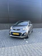 Kia Picanto 1.0 Cvvt 5-DRS 2013 Grijs, Auto's, Kia, Voorwielaandrijving, Euro 5, Stof, Zwart
