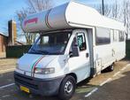 FIAT Ducato 230 2.5 TDI (1996) nette ruime 6 persoons camper, Diesel, Particulier, 5 tot 6 meter, Half-integraal