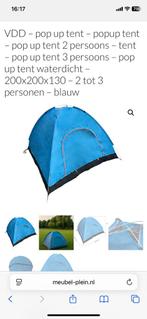 Pop up tent, Caravans en Kamperen, Ophalen, Nieuw, Tot en met 2