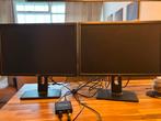 Twee DELL monitoren 23  Thuiswerken of Dubbele Setup, Computers en Software, Monitoren, Ophalen of Verzenden, Zo goed als nieuw