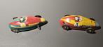 2x oud blikken raceauto., Antiek en Kunst, Antiek | Speelgoed, Ophalen of Verzenden