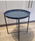 HANDIG, Huis en Inrichting, Tafels | Bijzettafels, Minder dan 55 cm, Rond, Zo goed als nieuw, Ophalen