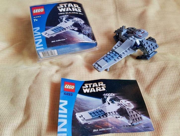 Lego Star Wars vintage 4493 mini Sith Infiltrator!, Verzamelen, Star Wars, Zo goed als nieuw, Overige typen, Ophalen of Verzenden