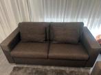Moderne bruine zitsbanken, Huis en Inrichting, Banken | Bankstellen, Gebruikt, 150 tot 200 cm, Tweepersoons, 75 tot 100 cm