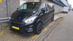 Ford Transit Custom GB 2.0 Tdci 105PK 300 L2h1 2021 Zwart, Voorwielaandrijving, 1995 cc, 4 cilinders, Overige bekleding