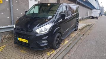 Ford Transit Custom GB 2.0 Tdci 105PK 300 L2h1 2021 Zwart beschikbaar voor biedingen
