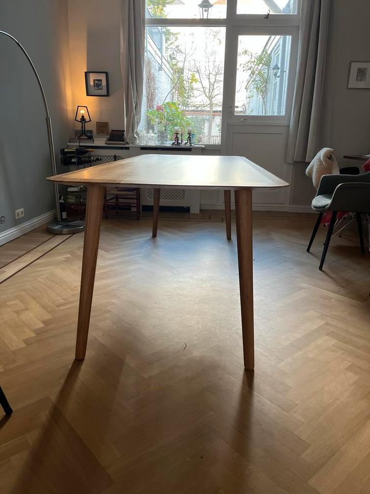 Houten Eettafel, Huis en Inrichting, Tafels | Eettafels, Nieuw, 50 tot 100 cm, 150 tot 200 cm, Vijf personen of meer, Rechthoekig