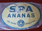 Wand- reclamepaneel van 1951 Spa ANANAS reclamebord, Ophalen of Verzenden, Reclamebord
