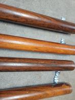 Massief pallisander tafelpoten 1960, Tafelpoot, Minder dan 50 cm, Gebruikt, 50 tot 100 cm