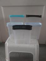 Voorraaddozen met strooideksel 5 stuks voor €3, Ophalen, Zo goed als nieuw