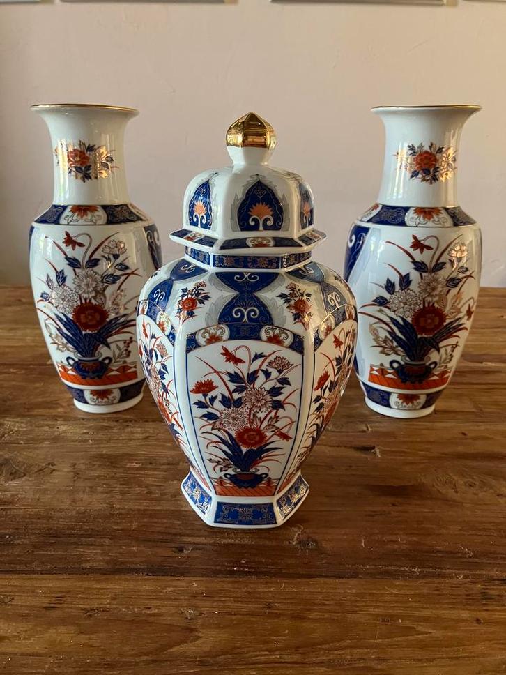 Imari Japanse vazen, Antiek en Kunst, Antiek | Porselein, Ophalen of Verzenden