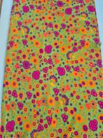 Stenzo / Bizzkids mooie NIEUWE groene lap stof met bloemen, Overige materialen, Nieuw, Ophalen of Verzenden, 30 tot 120 cm