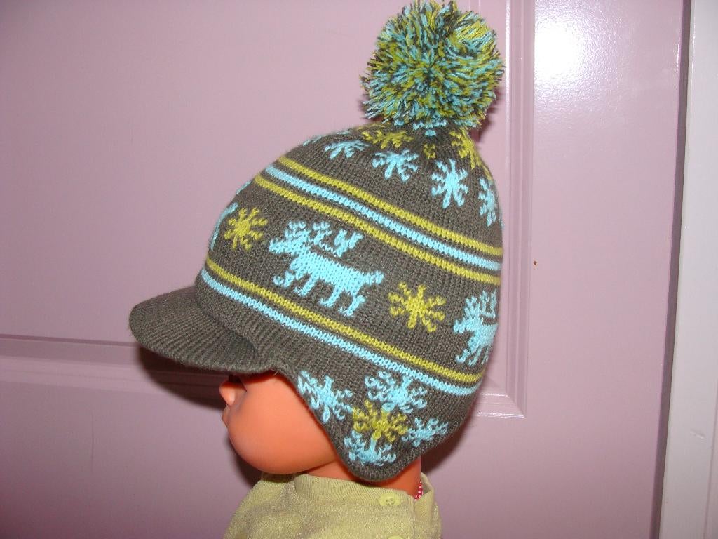 Muts *Hema* mt. 52, Jongen of Meisje, Ophalen of Verzenden, Zo goed als nieuw, HEMA