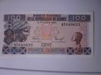 Guinee- 100 cent francs - Bankbiljet, Postzegels en Munten, Bankbiljetten | Afrika, Verzenden, Guinee, Los biljet