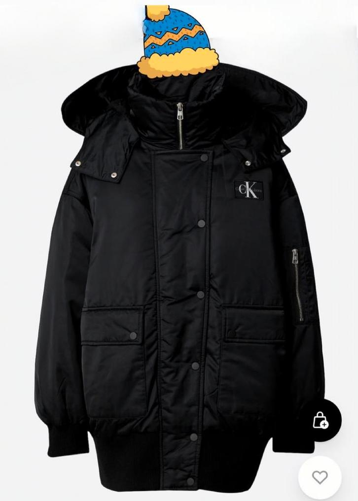 Nieuwe Calvin Klein Jas - Valt als L, Kleding | Dames, Jassen | Zomer, Nieuw, Maat 42/44 (L), Zwart, Ophalen of Verzenden