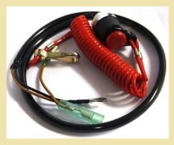 87-823037A05 Mercury noodstopschakelaar met stopknop € 22,95