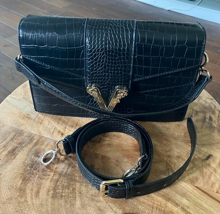 Nieuwe Zwarte JoshV, Josh V tas, schoudertas., Sieraden, Tassen en Uiterlijk, Tassen | Schoudertassen, Nieuw, Overige merken, Zwart