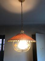 grappig vintage lampje metalen hanglamp FIFTIES jaren’50, Huis en Inrichting, Lampen | Hanglampen, Ophalen of Verzenden, Zo goed als nieuw