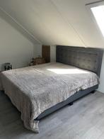 Zgan Boxpring bed 180 x 200 cm inclusief matras met topper, Ophalen, Tweepersoons, Zo goed als nieuw, 180 cm