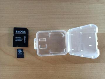 Secure Digital SD 8 Gb geheugenkaart met Micro SD in hoes beschikbaar voor biedingen