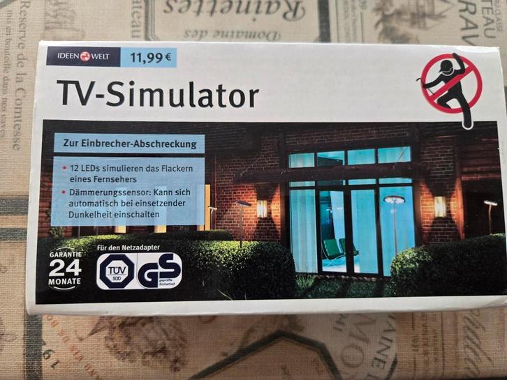 TV Simulator Inbraakpreventie, Doe-het-zelf en Verbouw, Alarmsystemen, Nieuw, Overige typen, Overige soorten, Draadloos, Ophalen of Verzenden